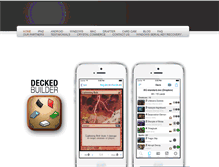 Tablet Screenshot of deckedbuilder.com